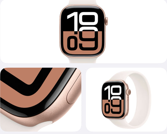 Apple Watch Series10 Aluminum Rose Goid 42mm GPSversion [Warranty 1 yeai]