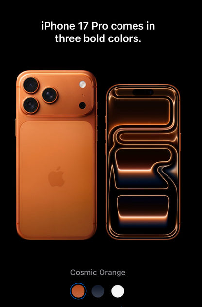 iPhone 17 pro max